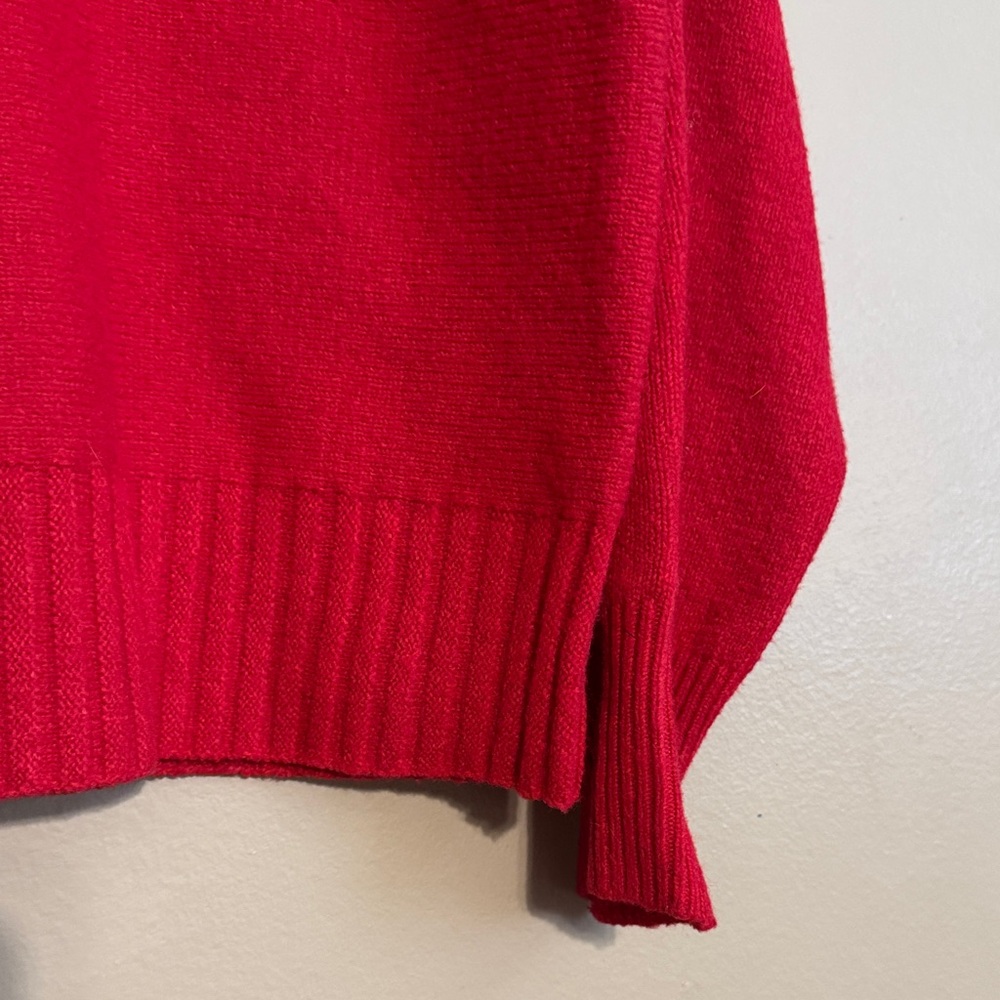 Women's Red “Cheers!” Sweater - Picture 4 of 6